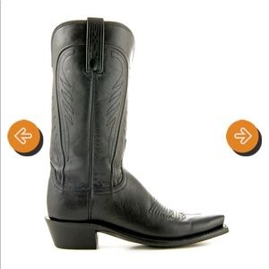 Lucchese Black Ranch Hand Boots